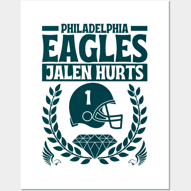 Philadelphia Eagles Jalen Hurts 1 Edition 2 Wall Art by Astronaut.co